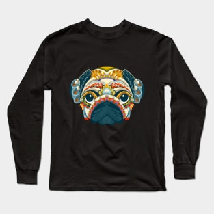 Decor Pug Long Sleeve T-Shirt